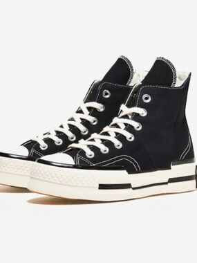 Converse Chuck 70 Plus 8.5 Men’s Black White A00916C Shoes Sneakers